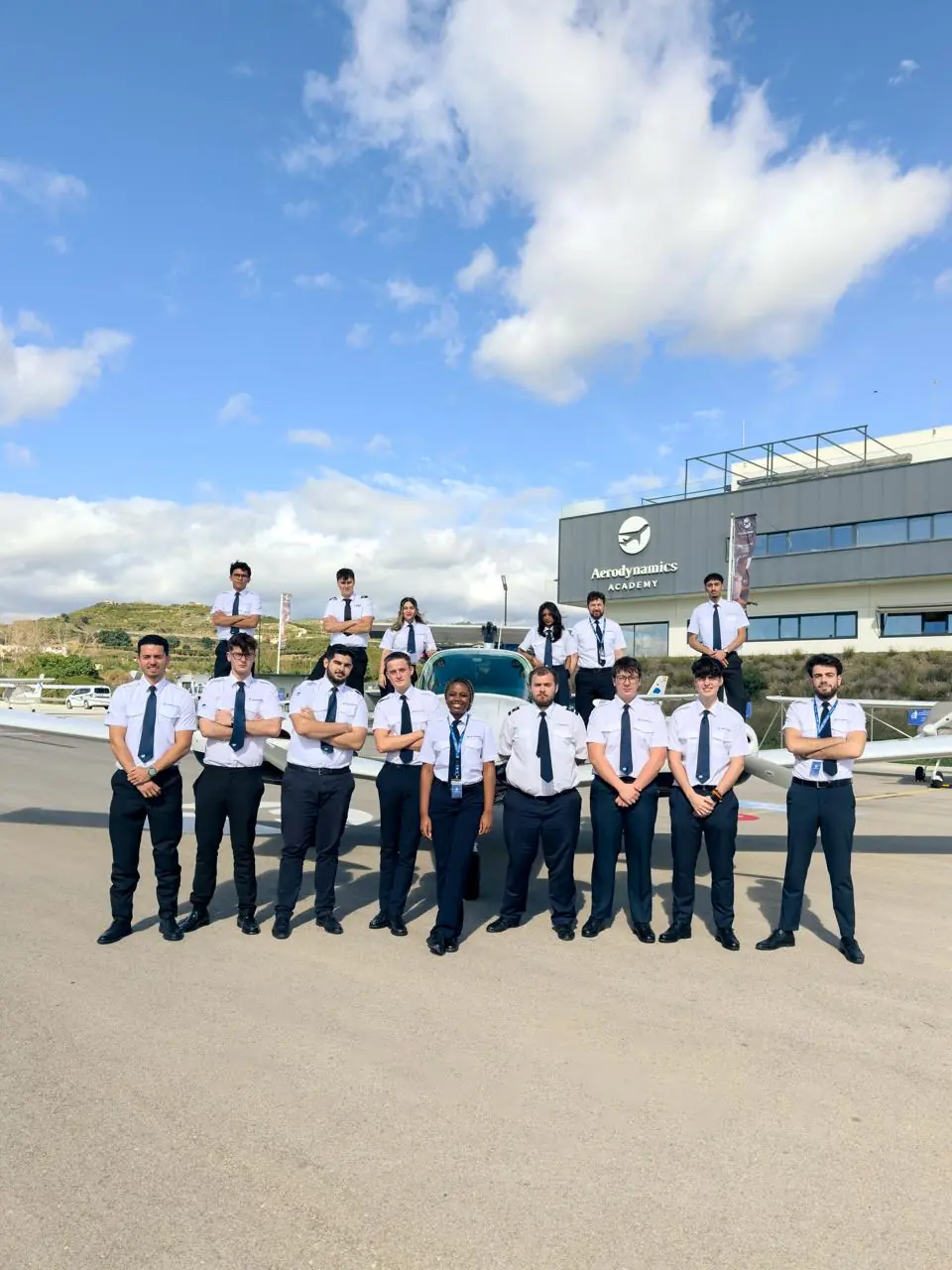Aerodynamics Academy at its aviation campus in La Axarquía, Málaga.